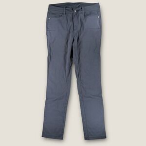 Kathmandu Women's Hiking Pants US 8 Navy/Gray Tech Stretch Travel Outdoor Nylon
